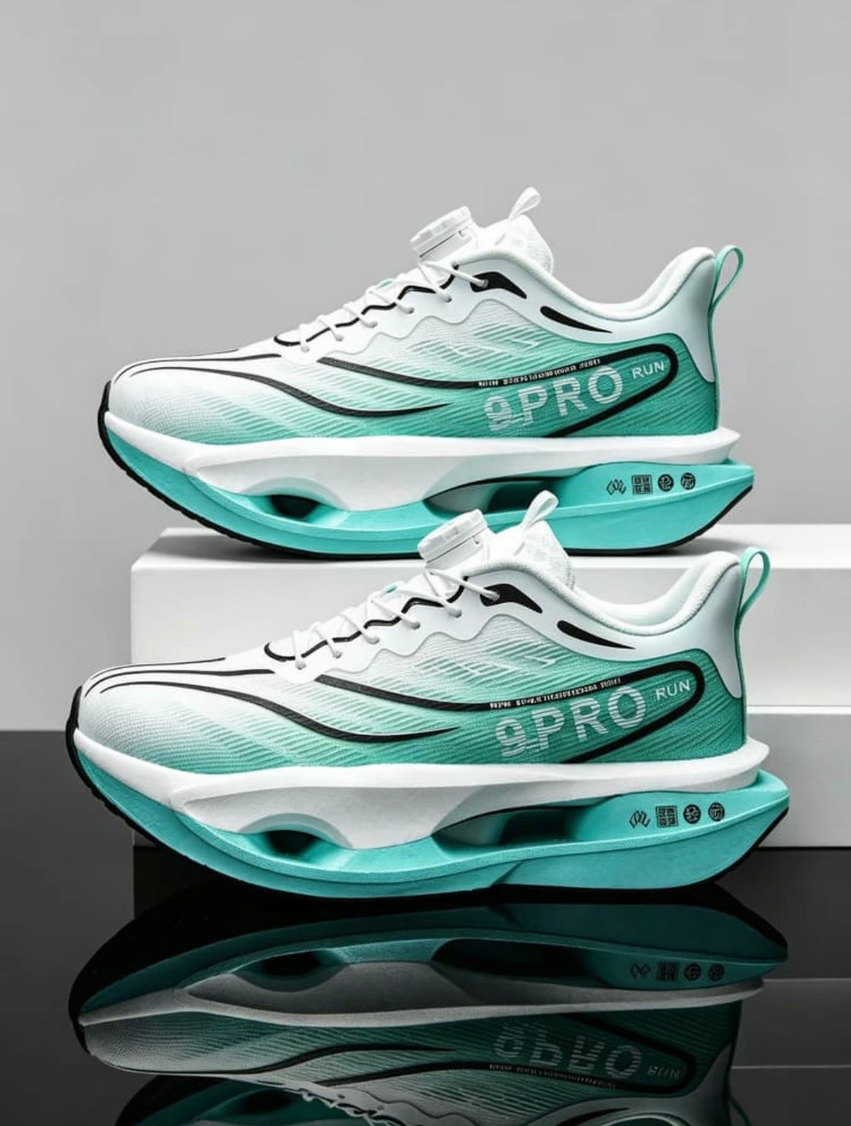 Par Run 9 Pro Azul Verdoso